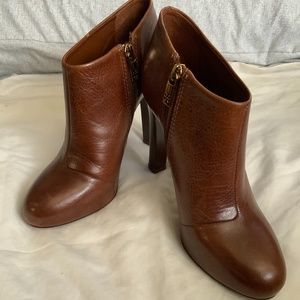 Tory Burch Brown Booties in size 6.5